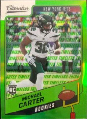 Michael Carter [Premium Edition Timeless Tributes Green] #185