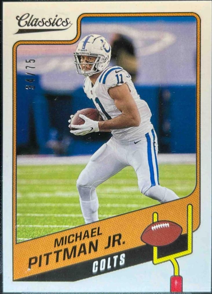 Michael Pittman Jr. [Blue Back] #9
