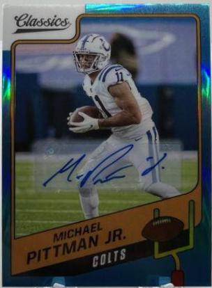Michael Pittman Jr. [Premium Edition Significant Signature Blue] #9