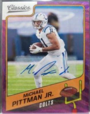Michael Pittman Jr. [Premium Edition Significant Signature Purple] #9
