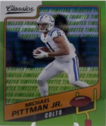 Michael Pittman Jr. [Premium Edition Timeless Tributes Green] #9