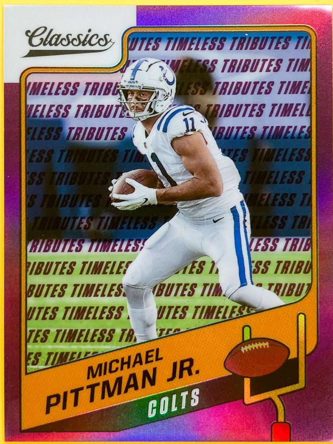 Michael Pittman Jr. [Premium Edition Timeless Tributes Purple] #9