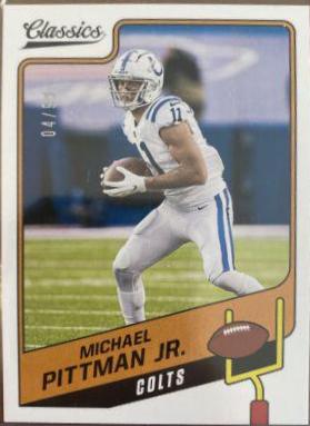 Michael Pittman Jr. [Red Back] #9