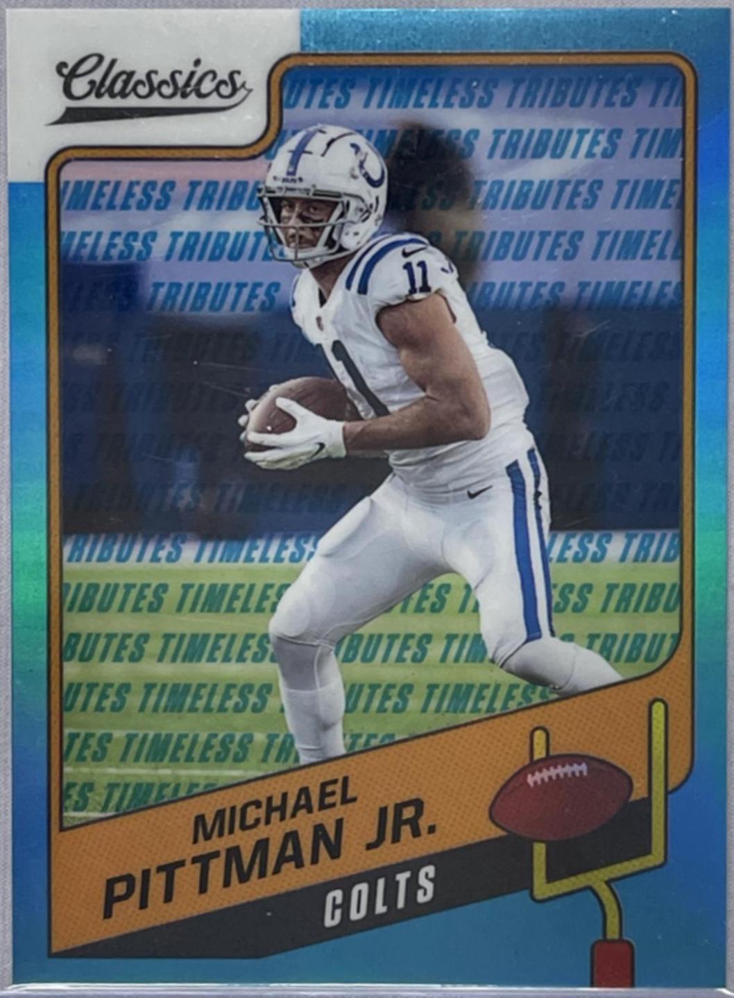 Michael Pittman Jr. [Timeless Tributes Blue] #9