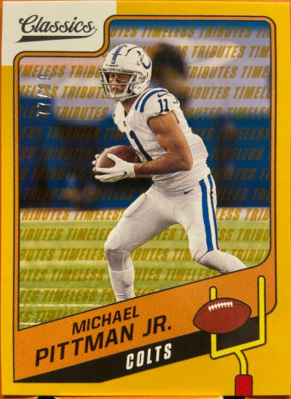Michael Pittman Jr. [Timeless Tributes Gold] #9