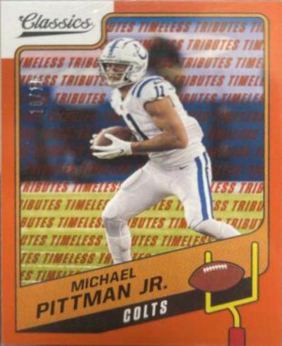 Michael Pittman Jr. [Timeless Tributes Orange] #9