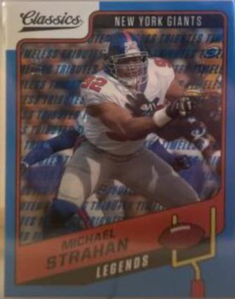 Michael Strahan [Timeless Tributes Blue] #146