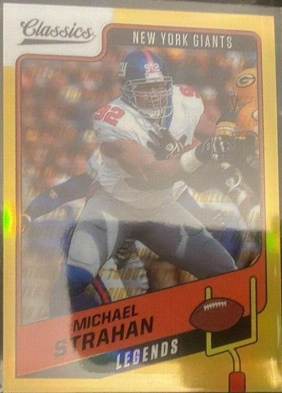 Michael Strahan [Timeless Tributes Gold] #146
