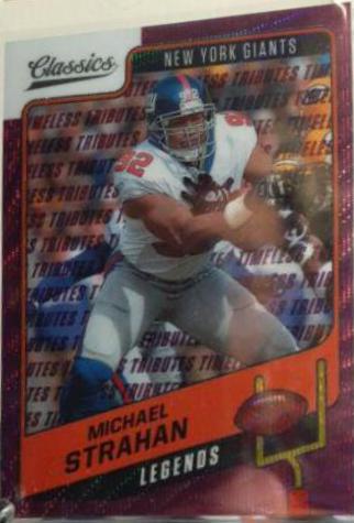 Michael Strahan [Timeless Tributes Purple] #146
