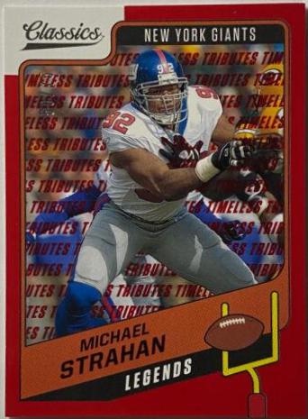 Michael Strahan [Timeless Tributes Red] #146