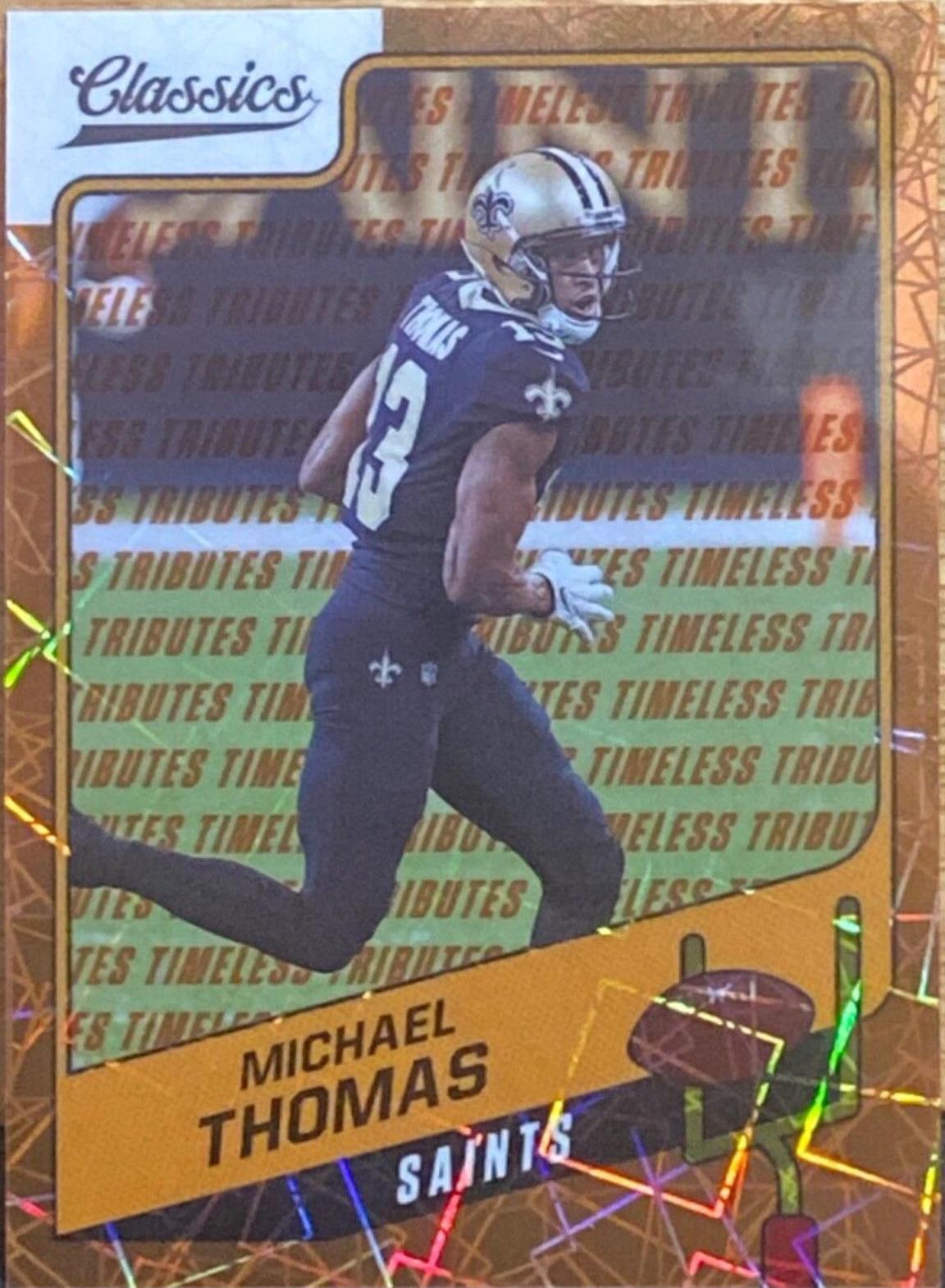 Michael Thomas [Premium Edition Timeless Tributes Gold] #15