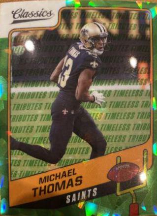 Michael Thomas [Premium Edition Timeless Tributes Green] #15
