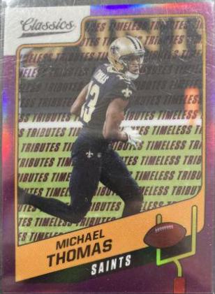 Michael Thomas [Premium Edition Timeless Tributes Purple] #15