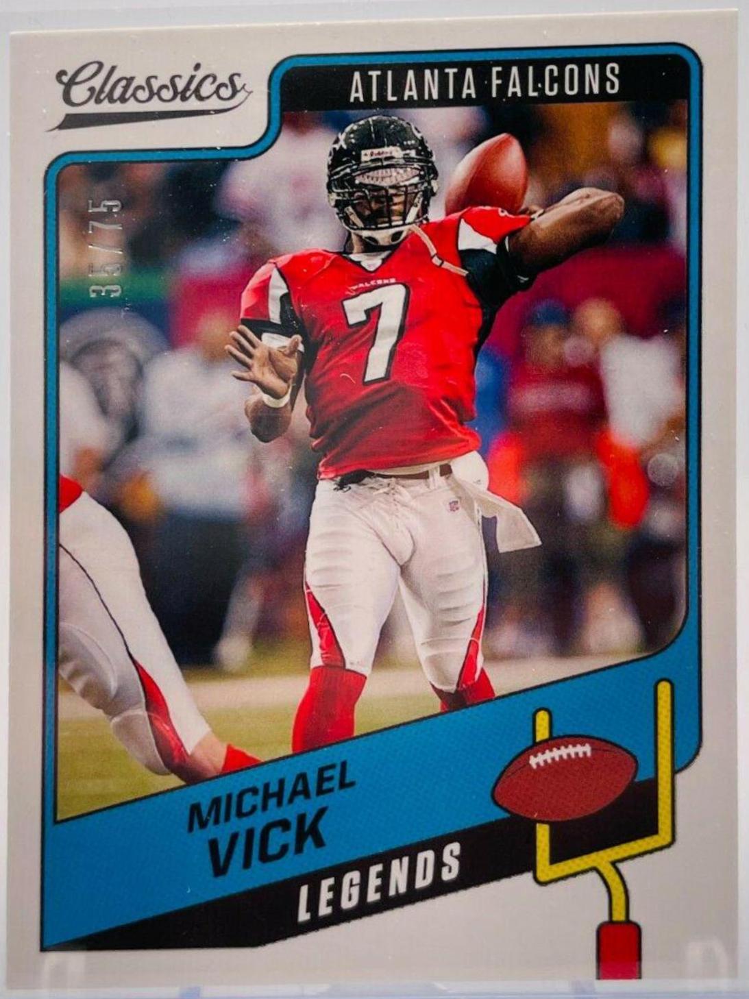 Michael Vick [Blue Back] #118