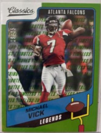 Michael Vick [H2 Premium Edition Timeless Tributes Green] #118