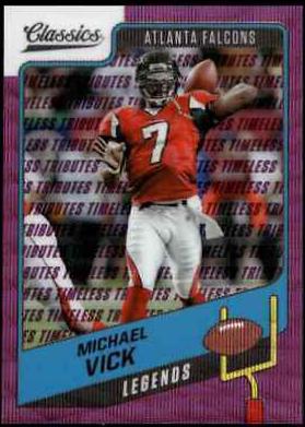 Michael Vick [H2 Premium Edition Timeless Tributes Purple] #118