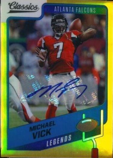 Michael Vick [Premium Edition Significant Signature Gold] #118