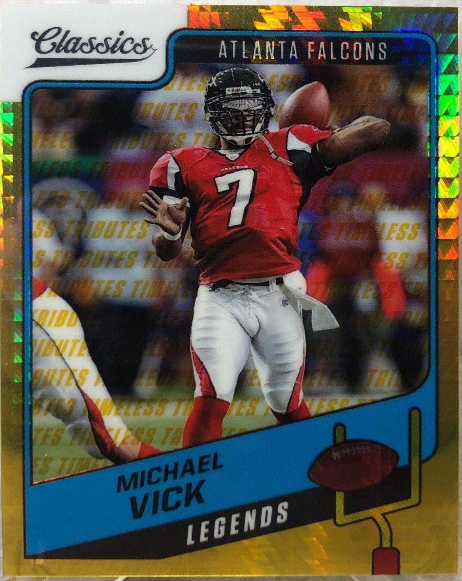 Michael Vick [Premium Edition Timeless Tributes Gold] #118