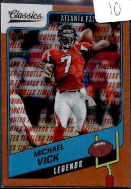 Michael Vick [Premium Edition Timeless Tributes Orange] #118