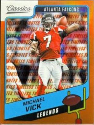 Michael Vick [Timeless Tributes Orange] #118