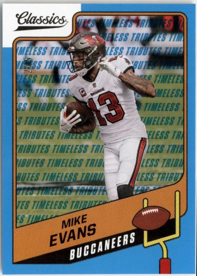 Mike Evans [Premium Edition Timeless Tributes Blue] #24