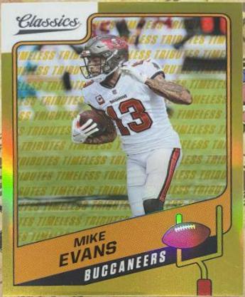 Mike Evans [Premium Edition Timeless Tributes Gold] #24