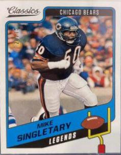 Mike Singletary [Blue Back] #124