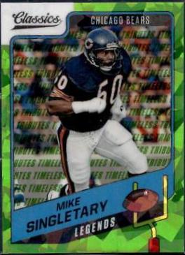 Mike Singletary [H2 Premium Edition Timeless Tributes Green] #124