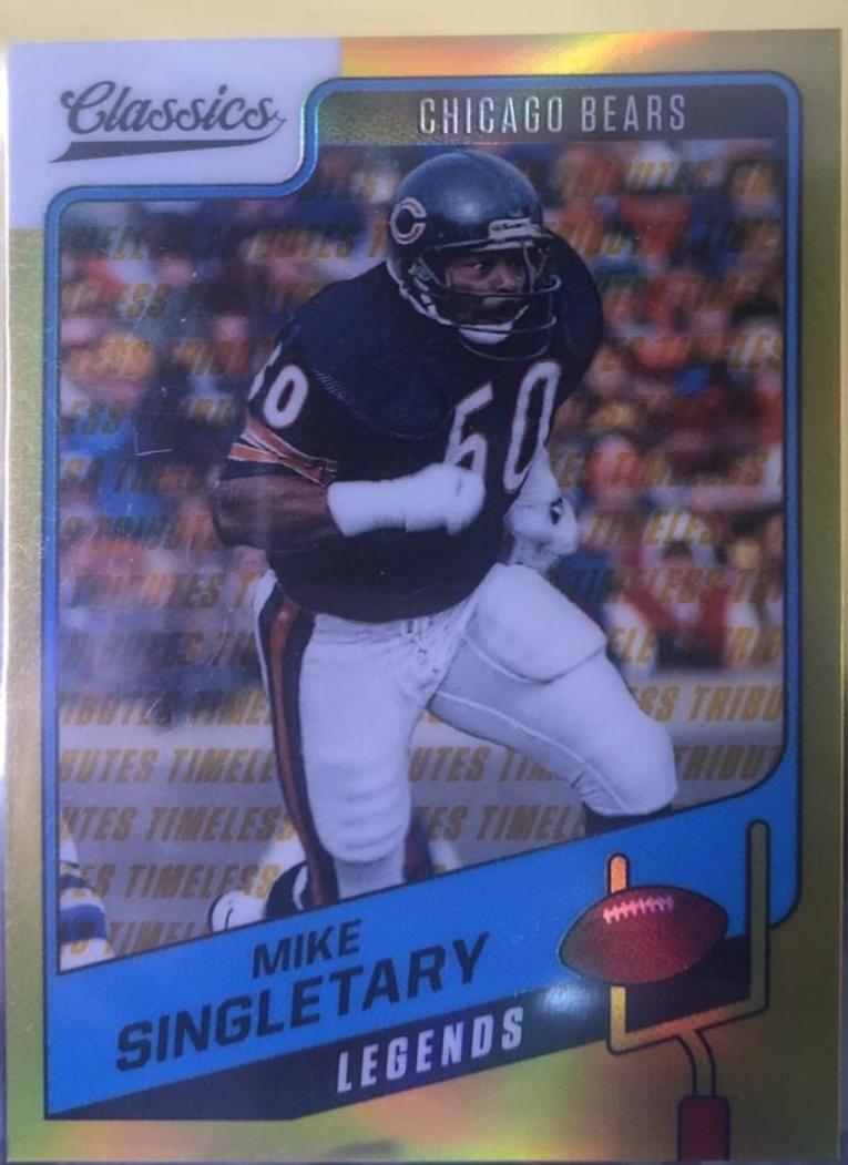Mike Singletary [Premium Edition Timeless Tributes Gold] #124