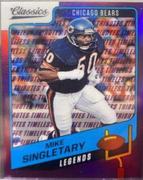 Mike Singletary [Premium Edition Timeless Tributes Purple] #124