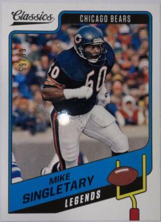 Mike Singletary [Red Back] #124