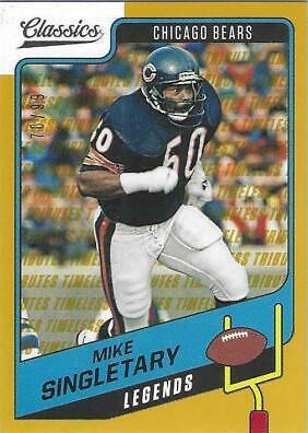 Mike Singletary [Timeless Tributes Gold] #124