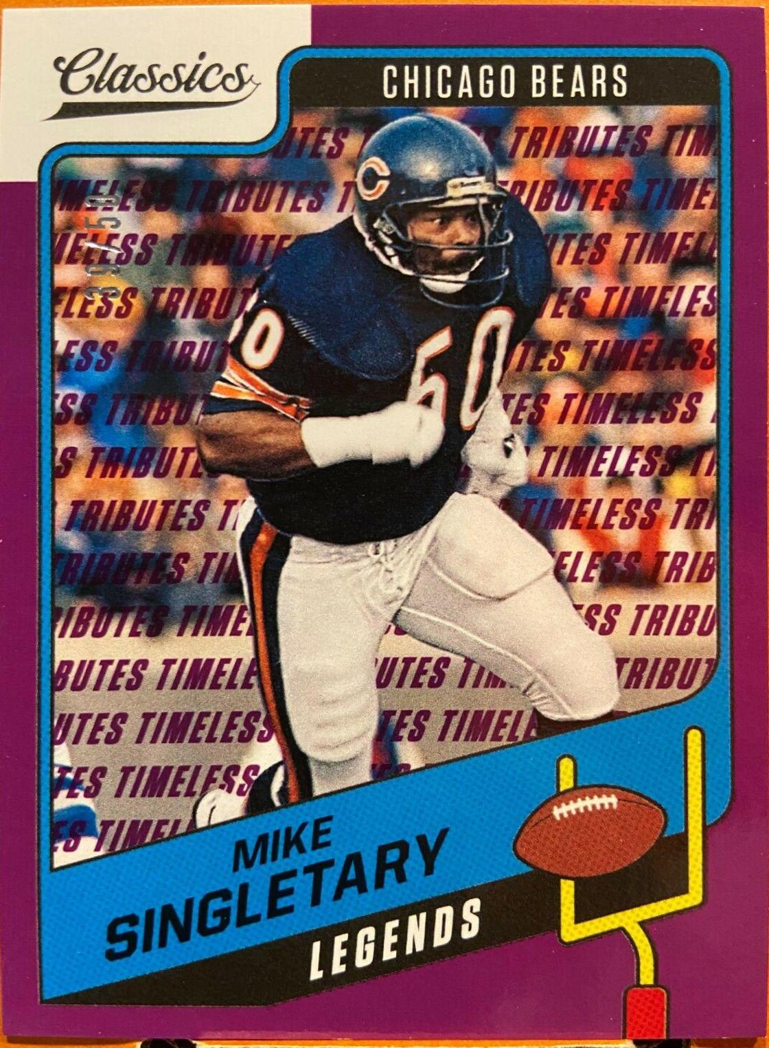 Mike Singletary [Timeless Tributes Purple] #124