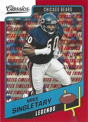 Mike Singletary [Timeless Tributes Red] #124