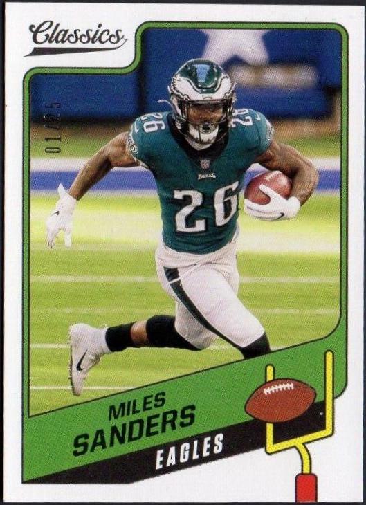 Miles Sanders [Blank Back] #59