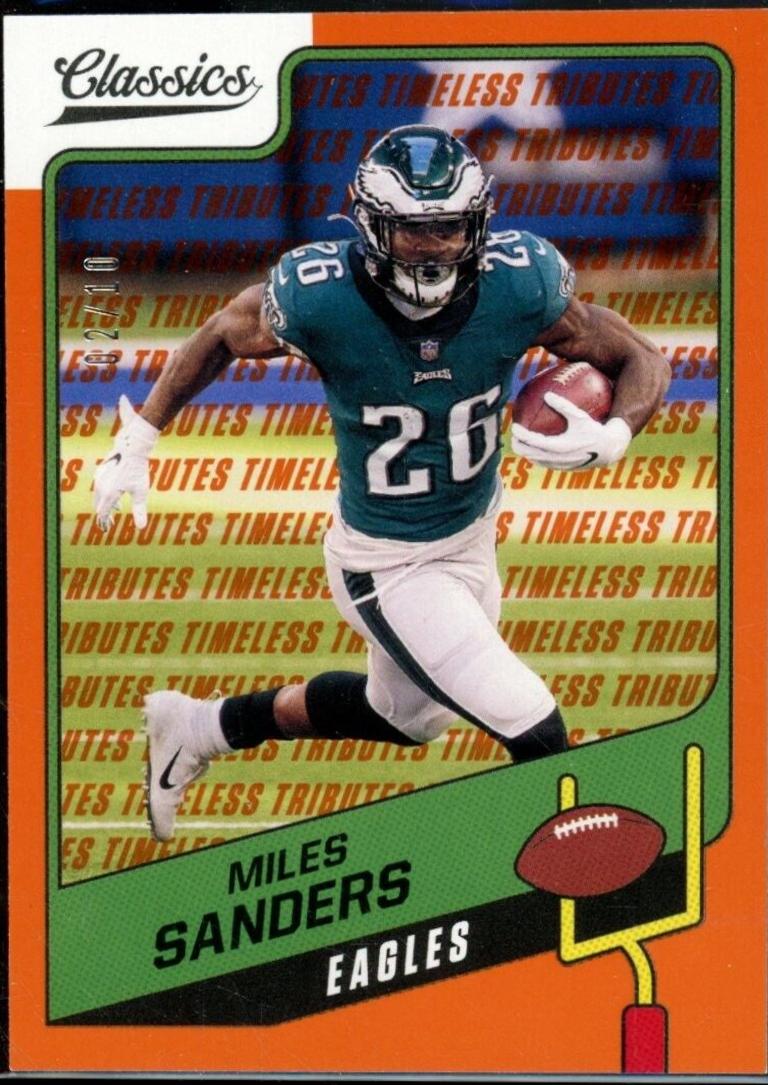 Miles Sanders [H2 Premium Edition Timeless Tributes Orange] #59