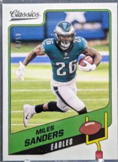 Miles Sanders [H2 Premium Edition Timeless Tributes Purple] #59