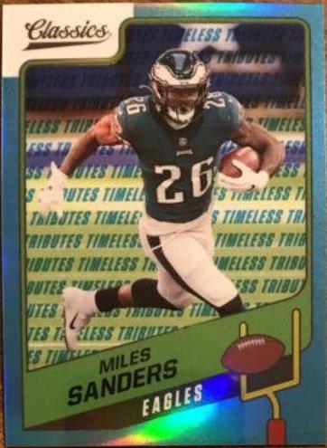 Miles Sanders [Timeless Tributes Blue] #59