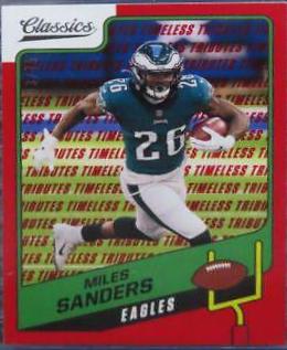 Miles Sanders [Timeless Tributes Red] #59