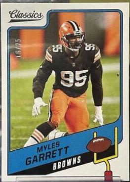 Myles Garrett [Blank Back] #34