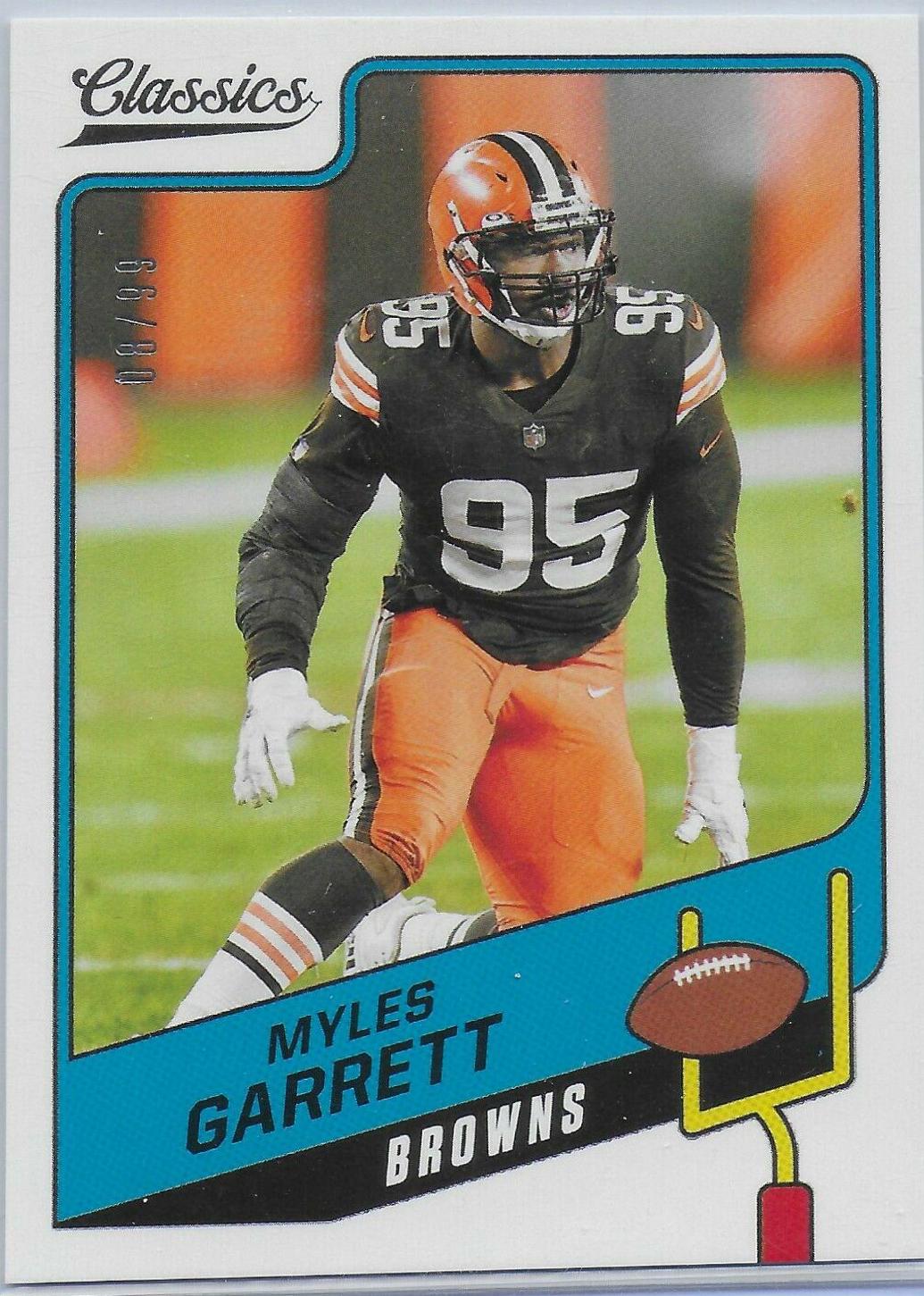 Myles Garrett [Red Back] #34