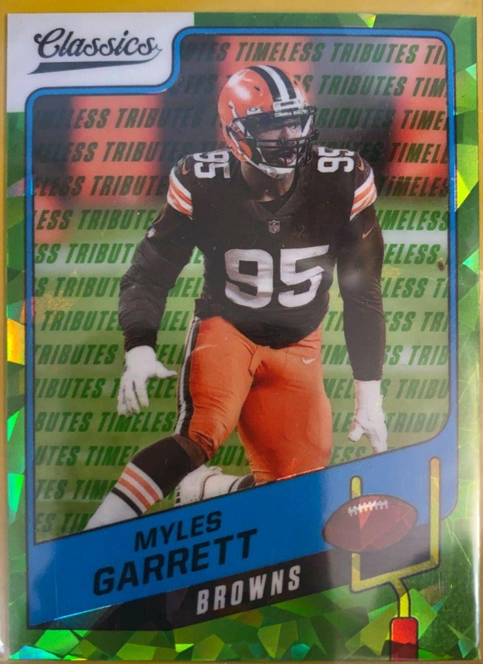 Myles Garrett [Timeless Tributes Green] #34