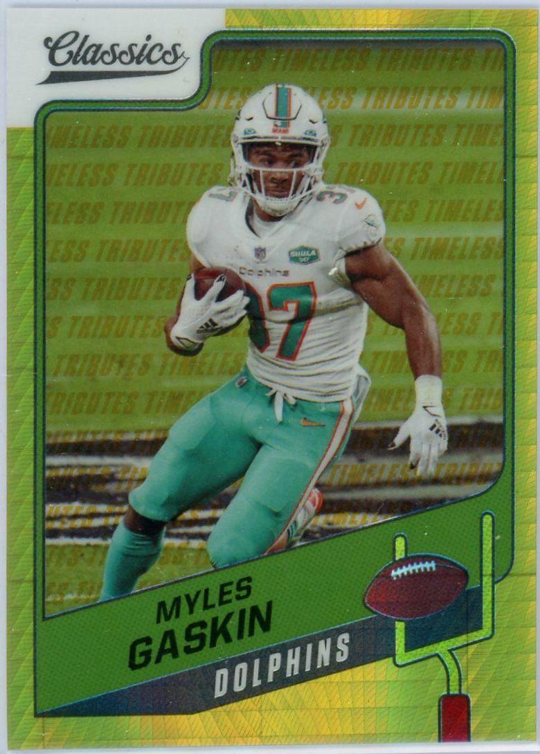 Myles Gaskin [H2 Premium Edition Timeless Tributes Gold] #68