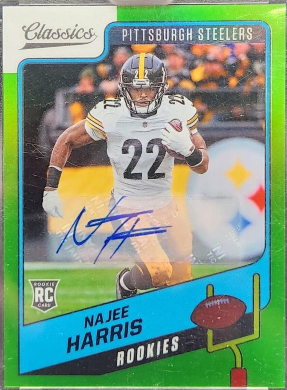 Najee Harris [Premium Edition Significant Signature Green] #163