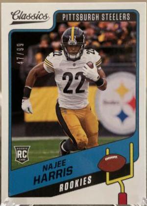 Najee Harris [Red Back] #163