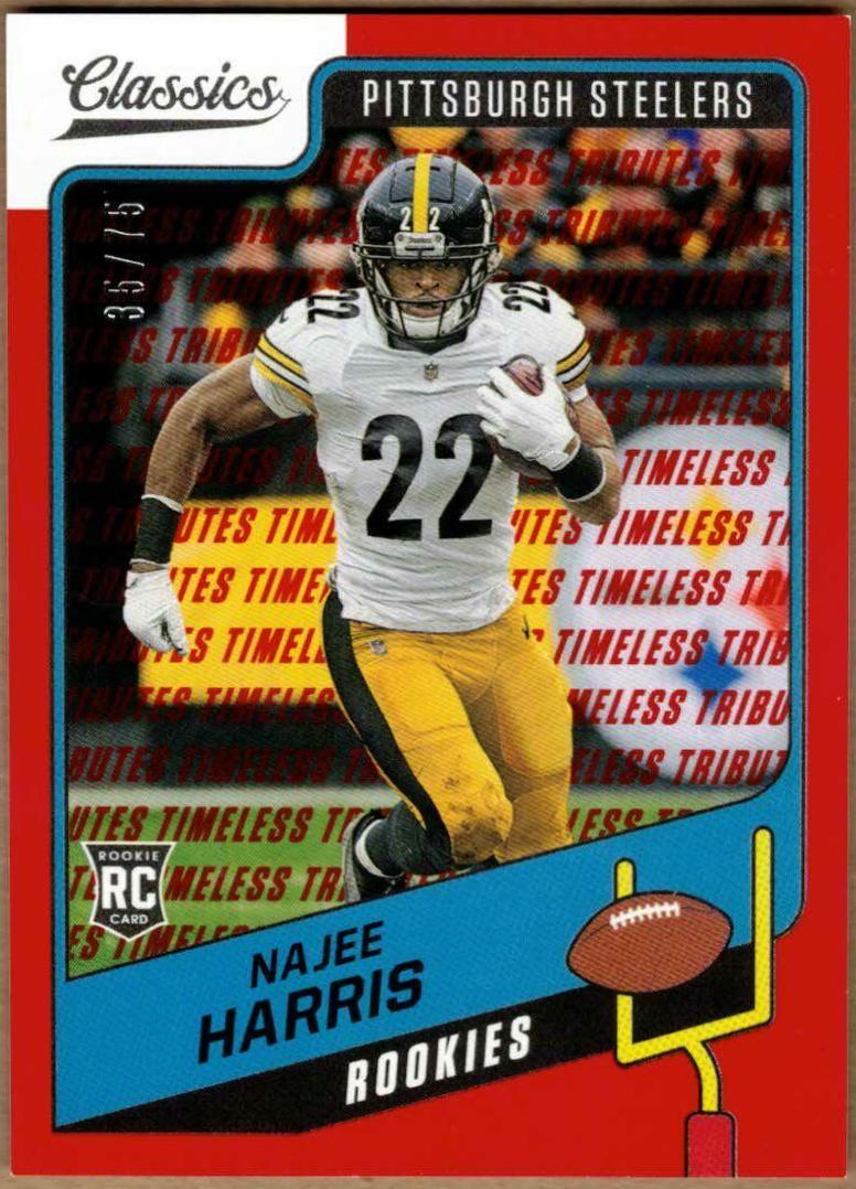 Najee Harris [Timeless Tributes Red] #163