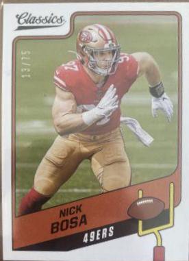 Nick Bosa [Blue Back] #84