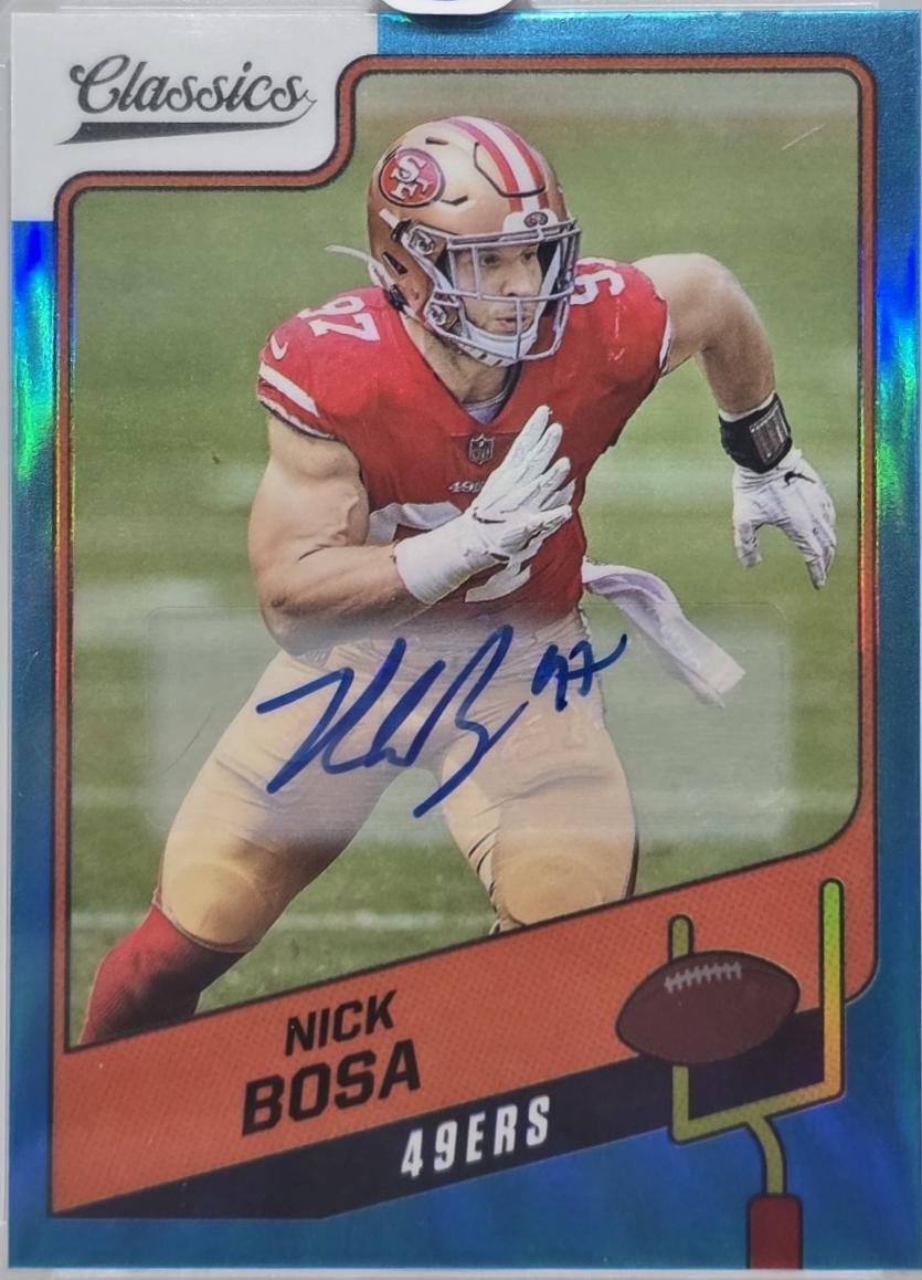 Nick Bosa [Premium Edition Significant Signature Blue] #84