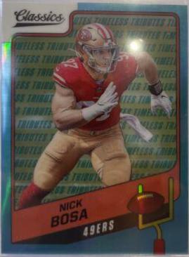 Nick Bosa [Premium Edition Timeless Tributes Blue] #84