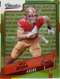 Nick Bosa [Premium Edition Timeless Tributes Green] #84